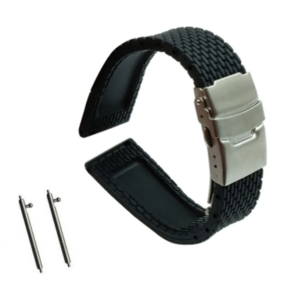 Quick Release Silicone Rubber Watchband for Diesel DZ Fossil Men Women Watch Band Wrist Strap 18mm 20mm 22mm 24mm